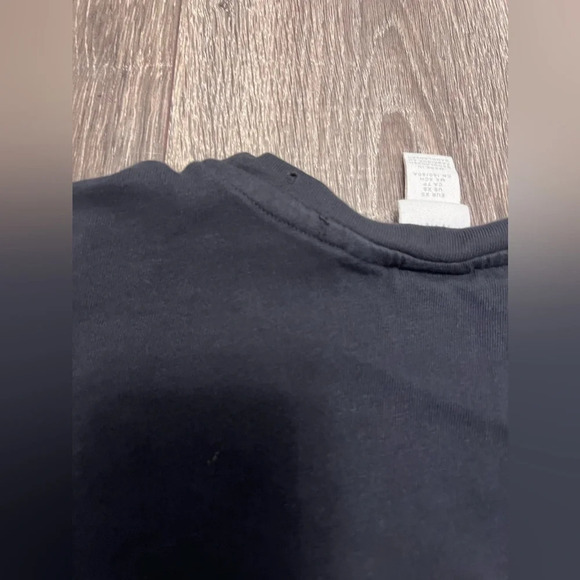 H&M WB Womens  FRIENDS Black Rare Crew Neck T Shirt Top XS Matthew Perry - Picture 6 of 6